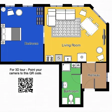 Aday - Mansion - 1 Bedroom With Garden
